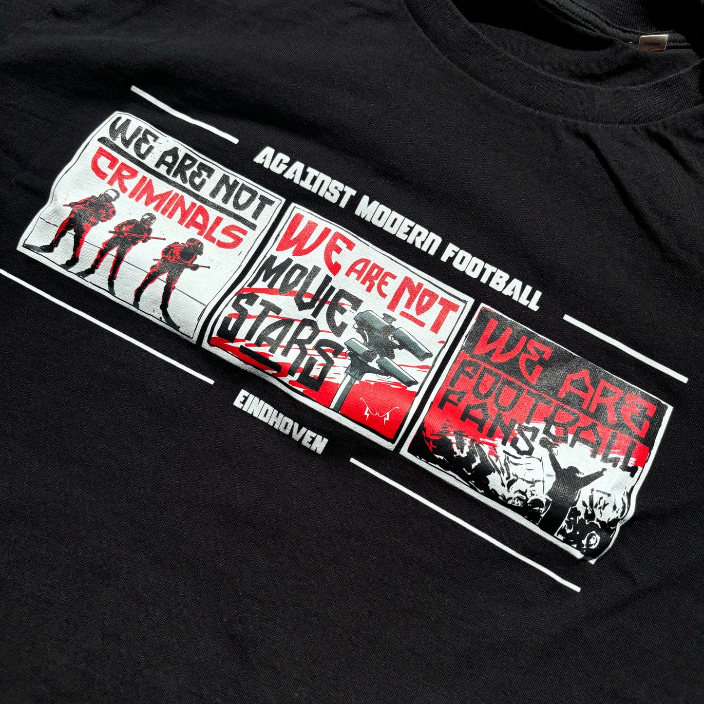 T-shirt Against Modern Football