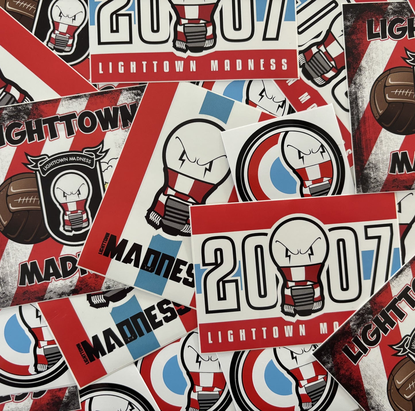 LM'07 stickerpakket (100x)