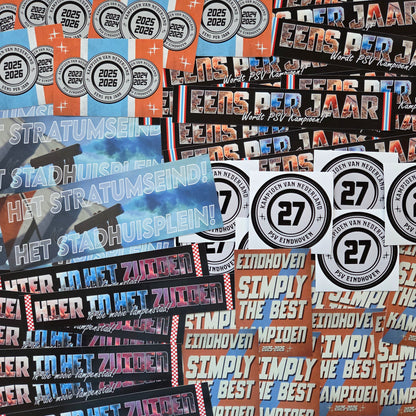 Limited Edition | Stickerpakket Kampioen